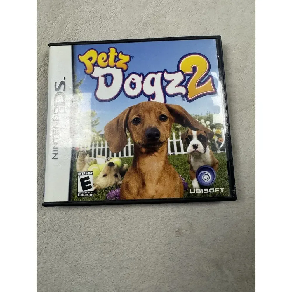 Petz Dogz 2 Nintendo DS Complete CIB Tested Authentic Ubisoft